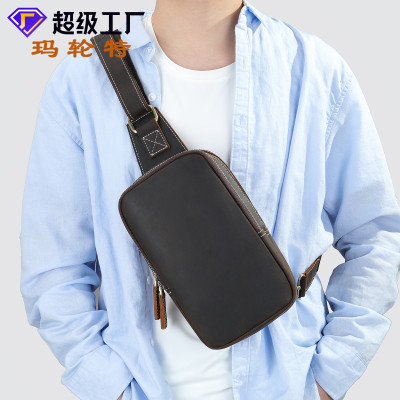 Túi đeo chéo nam DA BÒ THẬT phong cách mới  - BEE GEE DCN9220