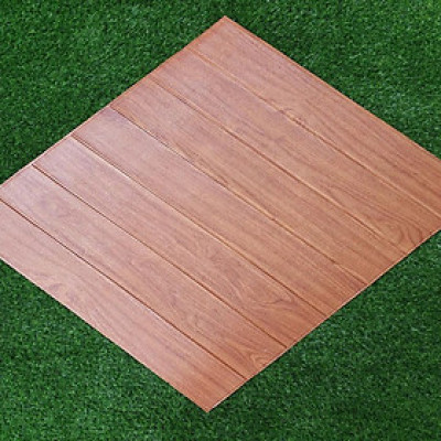 Bộ 5 Tấm Xốp Dán Tường Vân Gỗ Nâu Đỏ Cách Âm, Chống Va Đập, Bền Đẹp, Sang Trọng 