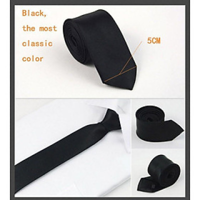 Cà Vạt Nam Bản Nhỏ 5cm Hàn Quốc - Cavat kỷ yếu, Cà vạt học sinh, Bán lẻ giá buôn