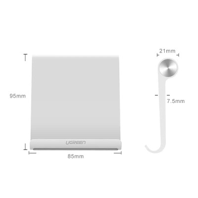 Ugreen UG30485LP115TK Màu Trắng Giá đỡ máy tính bảng để bàn - HÀNG CHÍNH HÃNG