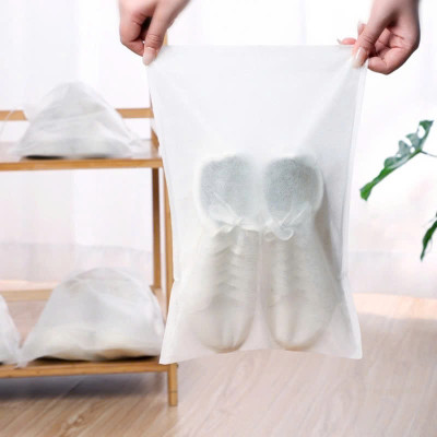 Túi Bảo Quản Giày Size Lớn Bằng Vải Không Dệt, Chống Bụi, Chống Ố Vàng Khi Phơi, Mang Đi Du Lịch, Miệng Túi Có Dây Rút Tiện Lợi Khi Sử Dụng