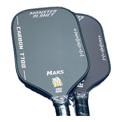 ￼Fee ship 1 Vợt Pickleball Mars Chuyên Nghiệp USAPA Approved. Raw Carbon T-700 Nhám, Hỗ Trợ Xoáy và Kiểm soát bóng