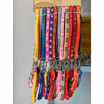 DÂY DẮT KÈM VÒNG CỔ VÀ CHUÔNG DÀNH CHO CHÓ MÈO ZICHEN (ĐỘ DÀI DÂY KHOẢNG 1M2)