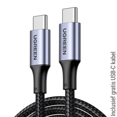 Ugreen UG40914CD271TK 200W cáp nguồn dài 2M chuẩn cắm EU Màu Xám Bộ sạc nhanh có 4 cổng USB-C và 2 cổng USB-A - HÀNG CHÍNH HÃNG