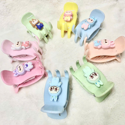 Combo 3 kẹp tóc càng cua labubu hot trend