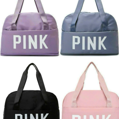 Túi Xách Du Lịch Cỡ Lớn 2 Tầng PINK, Túi Đa Năng Nam Nữ Sang Chảnh, Size To Đựng Nhiều Đồ - HÀNG CHÍNH HÃNG MINIIN