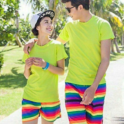 Quần đôi đi biển xinh lung linh ( giá 1 quần )