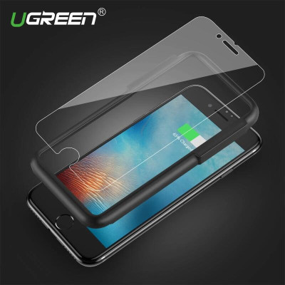 Ugreen UG50946LP171TK cho iPhone 6 + 6S + 7 + 8 Miếng dàn cường lực độ cứng chuẩn 9H - HÀNG CHÍNH HÃNG