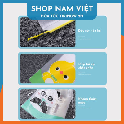 Túi Nhựa Dây Rút Đựng Đồ Du Lịch Chống Nước