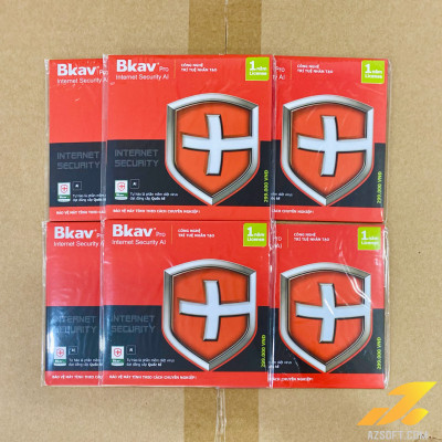Phần mềm diệt virus BKAV Pro AI: sử dụng cho 1 Thiết bị/năm - Hàng chính hãng