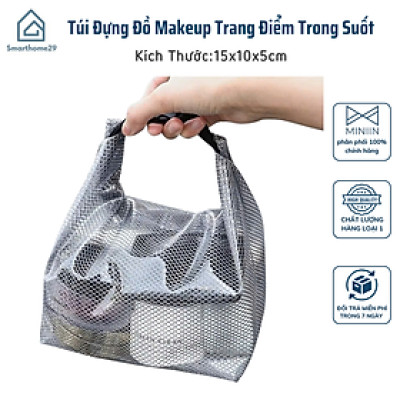 Túi Đựng Đồ Makeup Trong Suốt – Túi Mỹ Phẩm Chống Nước Du Lịch, Đựng Đồ Cá Nhân Tiện Lợi