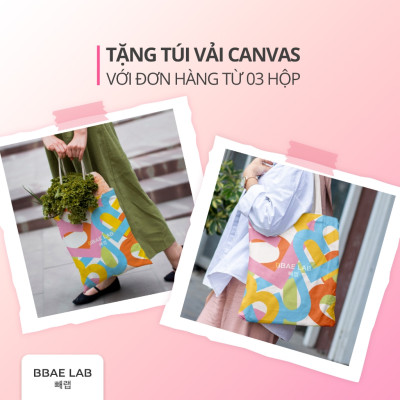 [QUẢ TẶNG KHÔNG BÁN] Túi tote vải bố kích thước XL