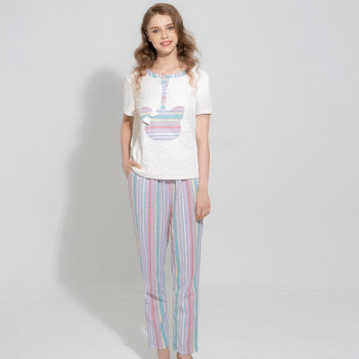 Bộ Đồ Thun Dài Nữ Vincy Thoáng Mát BTD020S21