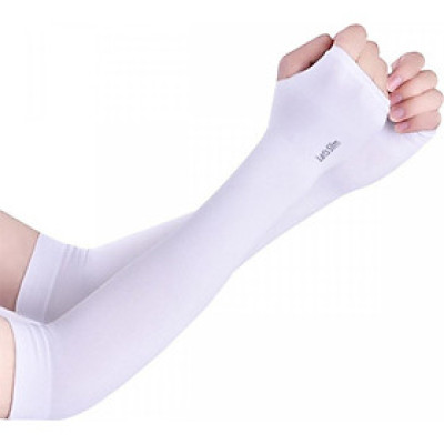 Găng Tay Chống Nắng Xỏ Ngón Siêu Mềm Thoải Mái  HQ - TH01