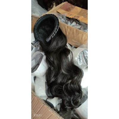 Cài tóc giả tết rít to 3cm có sẵn tóc