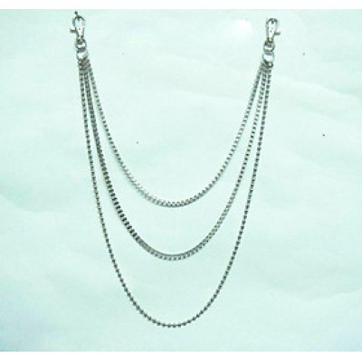 Dây xích đeo quần 3 lớp punk rock phong cách đường phố