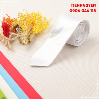 Cà Vạt Nam Bản Nhỏ 5cm Hàn Quốc - Cavat kỷ yếu, Cà vạt học sinh, Bán lẻ giá buôn