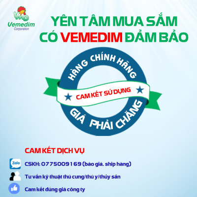 Vemedim Docalyte bột pha nước uống bổ sung cấp tốc các ion điện giải, glucose và glycine, bù nước cho chó mèo, gói 6.8g