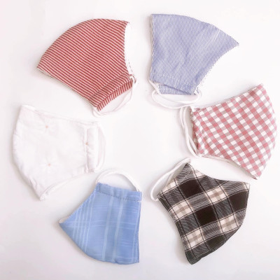 Combo 10 khẩu trang vải 3 lớp nhiều màu ngẫu nhiên