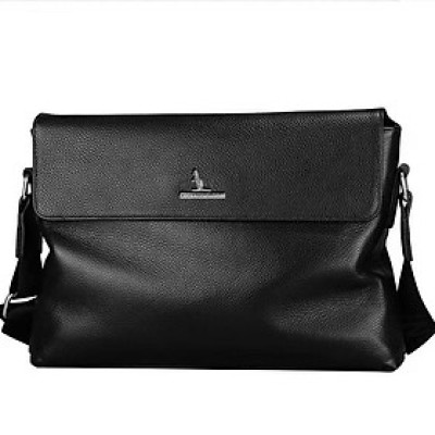 Túi đeo chéo nam DA BÒ THẬT - BEE GEE DCN9412