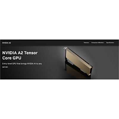 Card đồ họa Nvidia A2 Ampere 16GB GDDR6 PCIe 4.0 - Hàng chính hãng