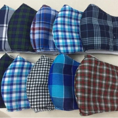 COMBO 10 KHẨU TRANG VẢI CHỐNG BỤI NGẪU NHIÊN BYKT001