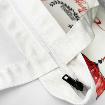 Túi canvas GIADO, túi vải bố, túi tote mẫu Đà Nẵng cầu Vàng pixel