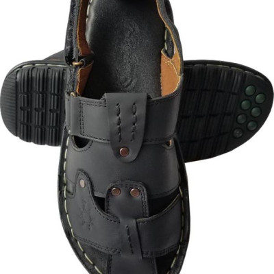 Giày Sandal Bít Mũi BIGGBEN Da Bò Thật Cao Cấp SD24