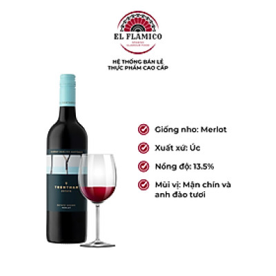 Rượu vang đỏ Úc Estate Merlot Red Wine (13.5%/Vol)