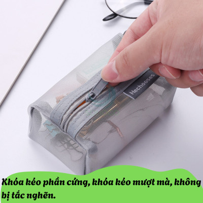 Túi Lưới Đựng Mỹ Phẩm Du Lịch -Túi Đựng Đồ Cá Nhân Lưới Thông Thoáng -Túi Lưới Đa Năng Chống Nhăn – Nhẹ Nhàng & Tiện Lợi -Túi Trang Điểm Lưới Siêu Nhẹ – Cất Gọn Trong Tích Tắc