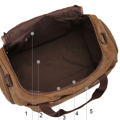 Túi xách du lịch thể thao vải canvas cao cấp phong cách mới