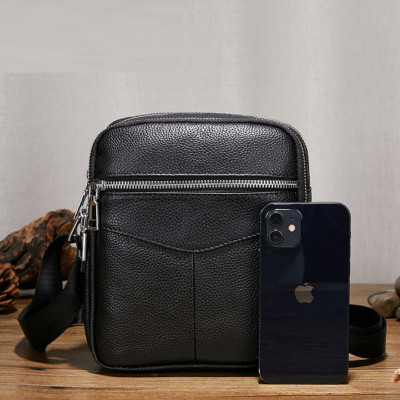 Túi đeo chéo nam DA BÒ THẬT phong cách mới  - BEE GEE DCN9284