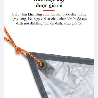 Bạt tăng, tấm tăng chữ nhật BSW-ZL020 (300*300CM)