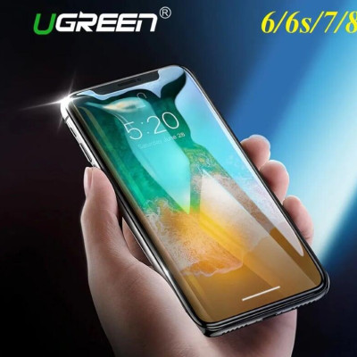 Ugreen UG50946LP171TK cho iPhone 6 + 6S + 7 + 8 Miếng dàn cường lực độ cứng chuẩn 9H - HÀNG CHÍNH HÃNG