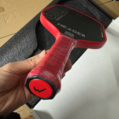 Vợt Pickleball Wi-ka Header Carbon 3K T1000 - Size 16mm - Tặng kèm quấn cán vợt