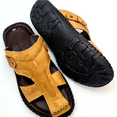 DÉP NAM QUAI RỌ DA BÒ 100%, DONAVY QRD, SẮC XẢO TỪNG CHI TIẾT, HÀNG CÔNG TY CAO CẤP