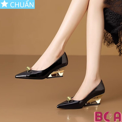 Giày cao gót nữ đế xuồng 6 phân RO689 ROSATA tại BCASHOP kiểu dáng hiện đại, thanh lịch và tôn dáng