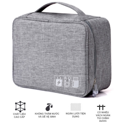 Túi Đựng Bảo Vệ Phụ Kiện Công Nhệ Cao Cấp Chống Nước , Túi Du Lịch , Túi Công Sở Văn Phòng