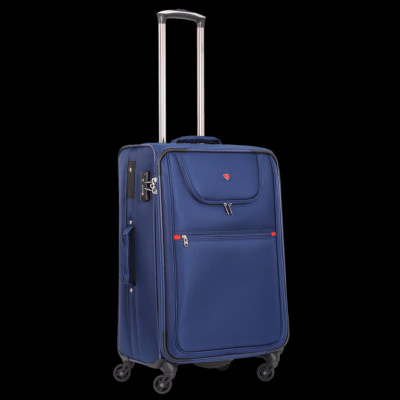 Vali Kéo Vải Du Lịch SAKOS CHAMPION 6 - Size M (24inch)/ Ký Gửi (Trung) - Khóa TSA - Chống Thấm, Trượt Nước