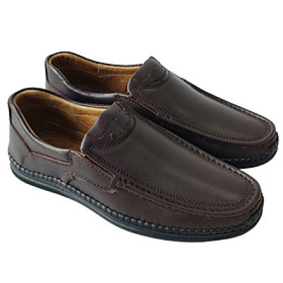 Giày Mọi Nam Da Bò Thật BIGGBEN Cao Cấp GM316