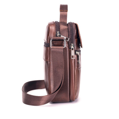 Túi đeo chéo nam DA BÒ THẬT – BEE GEE DCN9398