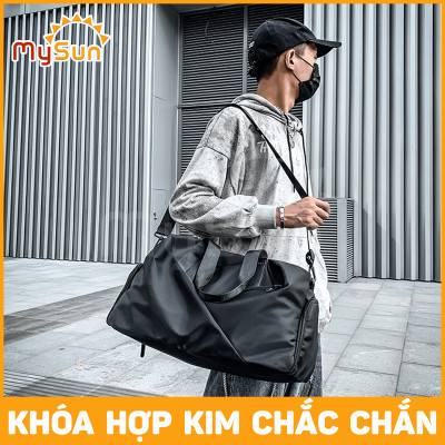 Túi xách tay đi du lịch to size lớn đựng đồ quần áo cá nhân nam nữ đa năng đeo chéo MySun