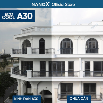 Phim cách nhiệt NanoX A30 chống nắng nóng cửa sổ nhà ở & văn phòng