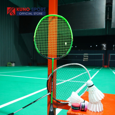 Vợt Cầu Lông Kuno Super Light K88, 6U Thân Dẻo, Công Thủ Toàn, Căng Sẵn 10kg