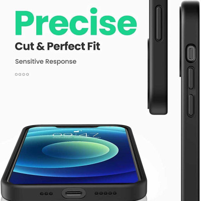 Ugreen UG20458LP417TK Iphone 12 Pro Max 6.7inch Màu xanh Navy Ốp Lưng điện thoại Silicone - HÀNG CHÍNH HÃNG