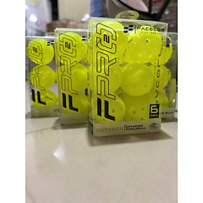Hộp 6 bóng Facolos F-Pro Performance Gen2- 40 lỗ, chất liệu PE bền bỉ, bóng không vân nối, thích hợp thể thao ngoài trời.