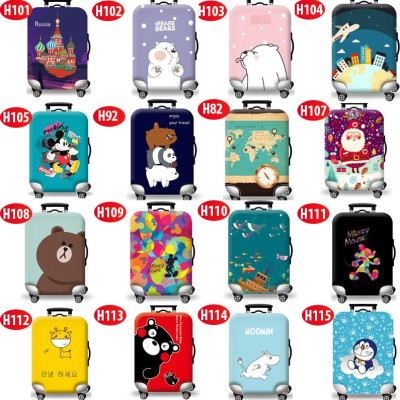 Túi bọc bảo vệ vali -Áo vỏ bọc vali - Chuột Hoạt Hình H111