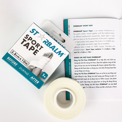 Băng vải y tế thể thao STARBALM 100% Viscose