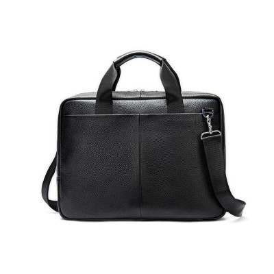 Cặp da bò thật đựng vừa laptop 14inch BHM5031 Túi xách công sở nam.