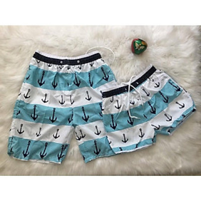 Quần đôi đi biển mẫu mới đẹp xinh combo 2 quần ( 1 quần nam + 1 quần nữ)